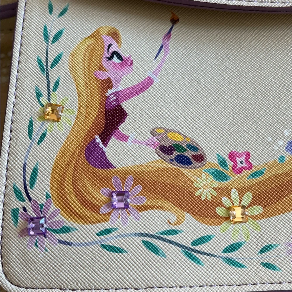Disney Danielle Nicole Tangled Rapunzel Crossbody Purse - Picture 3 of 14